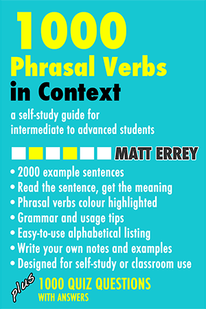 1000 Phrasal Verbs in Context